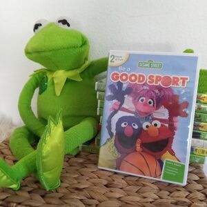 Sesame Street DVD Be a Good Sport NEW SEALED Friendship Counting Vocabulary